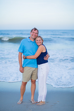 Family Beach Portrait Photography on Pleasure Island, NC:  Carolina Beach, Kure Beach, Fort Fisher