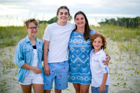 Family Beach Portrait Photography on Pleasure Island, NC:  Carolina Beach, Kure Beach, Fort Fisher