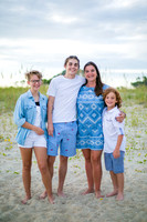 Family Beach Portrait Photography on Pleasure Island, NC:  Carolina Beach, Kure Beach, Fort Fisher