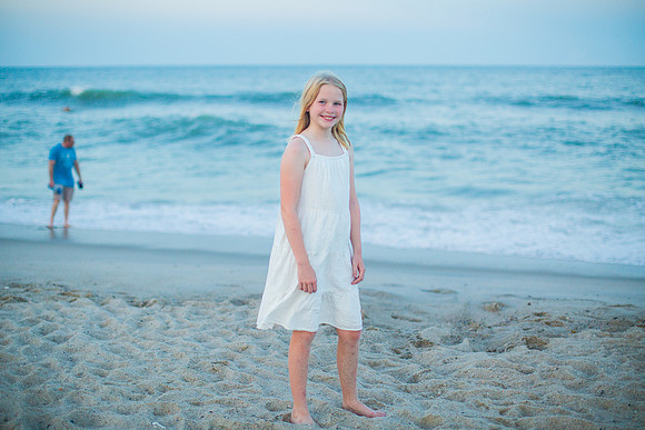 Family Beach Portrait Photography on Pleasure Island, NC:  Carolina Beach, Kure Beach, Fort Fisher