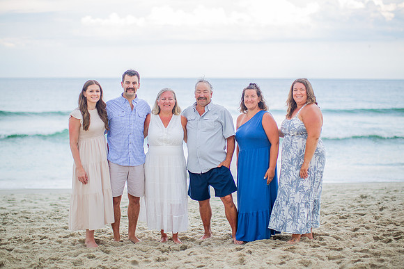 Family Beach Portrait Photography on Pleasure Island, NC:  Carolina Beach, Kure Beach, Fort Fisher