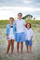 Family Beach Portrait Photography on Pleasure Island, NC:  Carolina Beach, Kure Beach, Fort Fisher