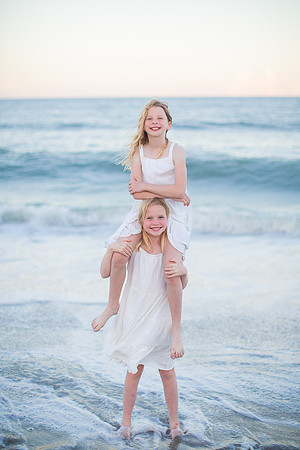 Family Beach Portrait Photography on Pleasure Island, NC:  Carolina Beach, Kure Beach, Fort Fisher