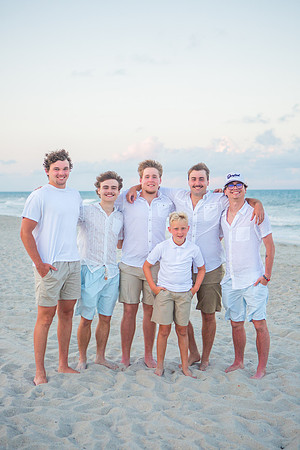 Family Beach Portrait Photography on Pleasure Island, NC:  Carolina Beach, Kure Beach, Fort Fisher