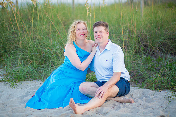 Family Beach Portrait Photography on Pleasure Island, NC:  Carolina Beach, Kure Beach, Fort Fisher