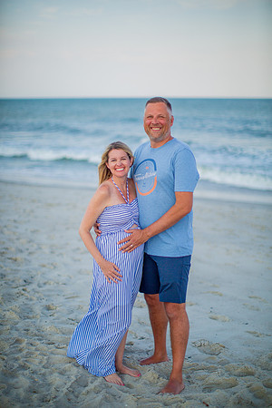 Family Beach Portrait Photography on Pleasure Island, NC:  Carolina Beach, Kure Beach, Fort Fisher