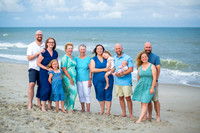 Family Beach Portrait Photography on Pleasure Island, NC:  Carolina Beach, Kure Beach, Fort Fisher