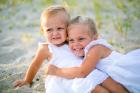Family Beach Portrait Photography on Pleasure Island, NC:  Carolina Beach, Kure Beach, Fort Fisher