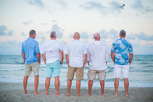 Family Beach Portrait Photography on Pleasure Island, NC:  Carolina Beach, Kure Beach, Fort Fisher
