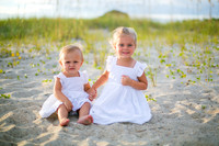 Family Beach Portrait Photography on Pleasure Island, NC:  Carolina Beach, Kure Beach, Fort Fisher