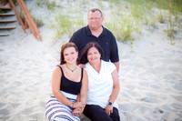 Family Beach Portrait Photography on Pleasure Island, NC:  Carolina Beach, Kure Beach, Fort Fisher