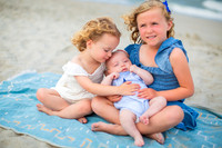 Family Beach Portrait Photography on Pleasure Island, NC:  Carolina Beach, Kure Beach, Fort Fisher