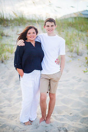 Family Beach Portrait Photography on Pleasure Island, NC:  Carolina Beach, Kure Beach, Fort Fisher