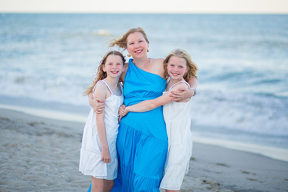 Family Beach Portrait Photography on Pleasure Island, NC:  Carolina Beach, Kure Beach, Fort Fisher