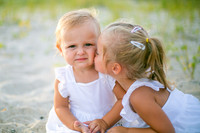 Family Beach Portrait Photography on Pleasure Island, NC:  Carolina Beach, Kure Beach, Fort Fisher