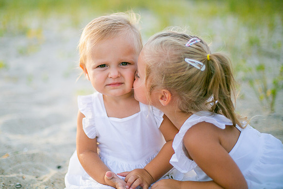 Family Beach Portrait Photography on Pleasure Island, NC:  Carolina Beach, Kure Beach, Fort Fisher