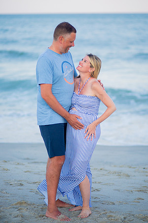 Family Beach Portrait Photography on Pleasure Island, NC:  Carolina Beach, Kure Beach, Fort Fisher