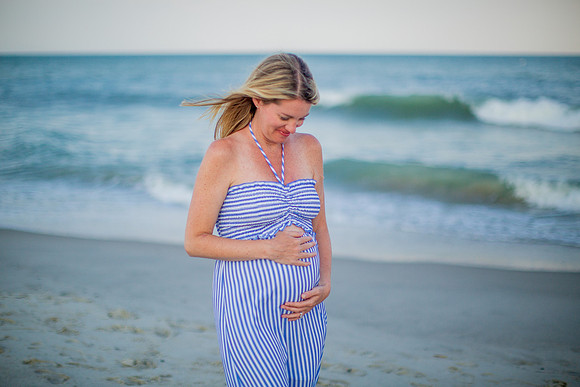 Family Beach Portrait Photography on Pleasure Island, NC:  Carolina Beach, Kure Beach, Fort Fisher
