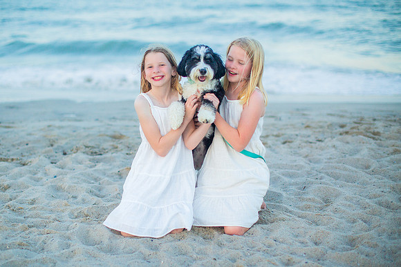 Family Beach Portrait Photography on Pleasure Island, NC:  Carolina Beach, Kure Beach, Fort Fisher