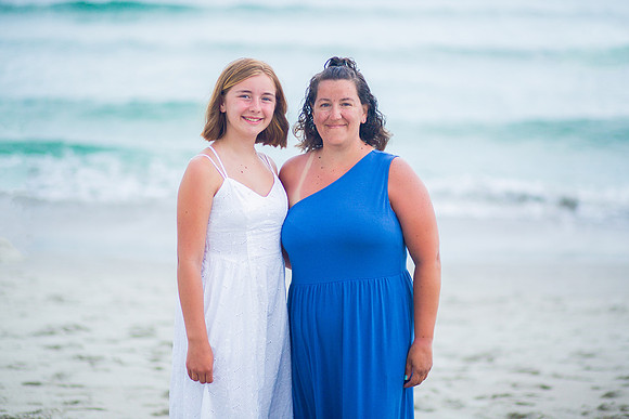 Family Beach Portrait Photography on Pleasure Island, NC:  Carolina Beach, Kure Beach, Fort Fisher