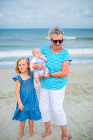 Family Beach Portrait Photography on Pleasure Island, NC:  Carolina Beach, Kure Beach, Fort Fisher