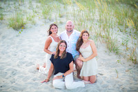 Family Beach Portrait Photography on Pleasure Island, NC:  Carolina Beach, Kure Beach, Fort Fisher