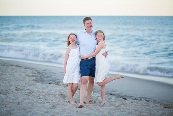 Family Beach Portrait Photography on Pleasure Island, NC:  Carolina Beach, Kure Beach, Fort Fisher