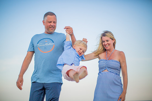 Family Beach Portrait Photography on Pleasure Island, NC:  Carolina Beach, Kure Beach, Fort Fisher