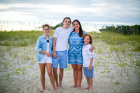 Family Beach Portrait Photography on Pleasure Island, NC:  Carolina Beach, Kure Beach, Fort Fisher
