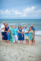Family Beach Portrait Photography on Pleasure Island, NC:  Carolina Beach, Kure Beach, Fort Fisher