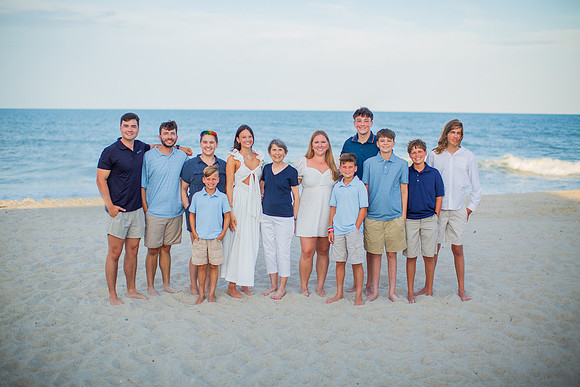 Family Beach Portrait Photography on Pleasure Island, NC:  Carolina Beach, Kure Beach, Fort Fisher
