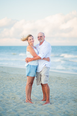 Family Beach Portrait Photography on Pleasure Island, NC:  Carolina Beach, Kure Beach, Fort Fisher