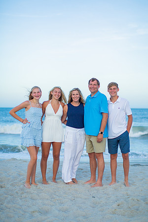 Family Beach Portrait Photography on Pleasure Island, NC:  Carolina Beach, Kure Beach, Fort Fisher