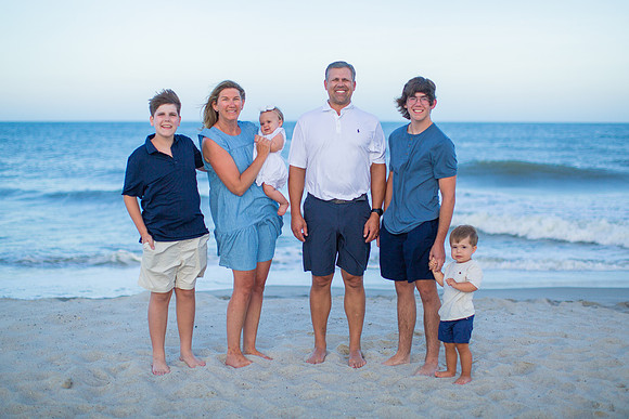 Family Beach Portrait Photography on Pleasure Island, NC:  Carolina Beach, Kure Beach, Fort Fisher