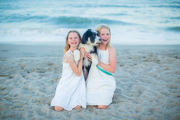 Family Beach Portrait Photography on Pleasure Island, NC:  Carolina Beach, Kure Beach, Fort Fisher