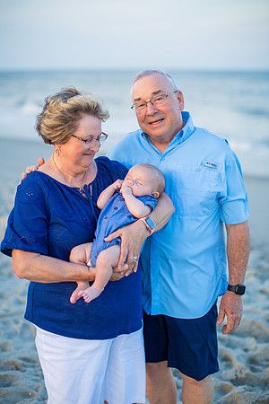 Family Beach Portrait Photography on Pleasure Island, NC:  Carolina Beach, Kure Beach, Fort Fisher