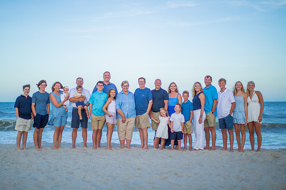 Family Beach Portrait Photography on Pleasure Island, NC:  Carolina Beach, Kure Beach, Fort Fisher