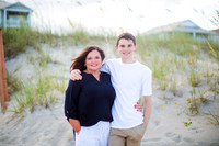 Family Beach Portrait Photography on Pleasure Island, NC:  Carolina Beach, Kure Beach, Fort Fisher