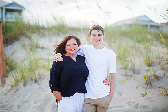 Family Beach Portrait Photography on Pleasure Island, NC:  Carolina Beach, Kure Beach, Fort Fisher