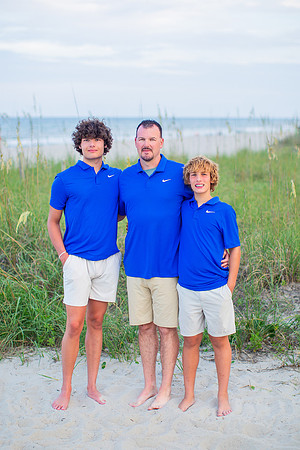 Family Beach Portrait Photography on Pleasure Island, NC:  Carolina Beach, Kure Beach, Fort Fisher