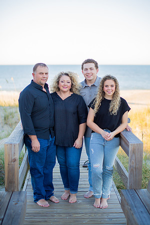 Family Beach Portrait Photography on Pleasure Island, NC:  Carolina Beach, Kure Beach, Fort Fisher