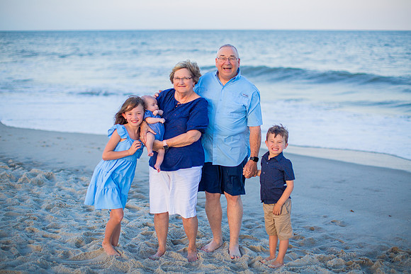 Family Beach Portrait Photography on Pleasure Island, NC:  Carolina Beach, Kure Beach, Fort Fisher