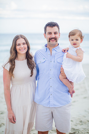 Family Beach Portrait Photography on Pleasure Island, NC:  Carolina Beach, Kure Beach, Fort Fisher