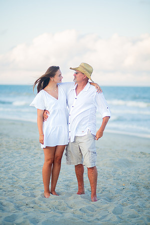 Family Beach Portrait Photography on Pleasure Island, NC:  Carolina Beach, Kure Beach, Fort Fisher