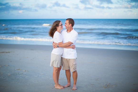 Family Beach Portrait Photography on Pleasure Island, NC:  Carolina Beach, Kure Beach, Fort Fisher