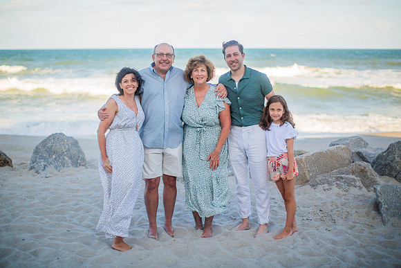 Family Beach Portrait Photography on Pleasure Island, NC:  Carolina Beach, Kure Beach, Fort Fisher