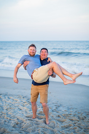 Family Beach Portrait Photography on Pleasure Island, NC:  Carolina Beach, Kure Beach, Fort Fisher