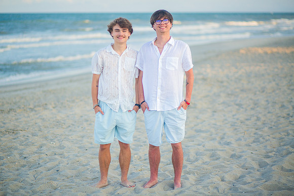 Family Beach Portrait Photography on Pleasure Island, NC:  Carolina Beach, Kure Beach, Fort Fisher