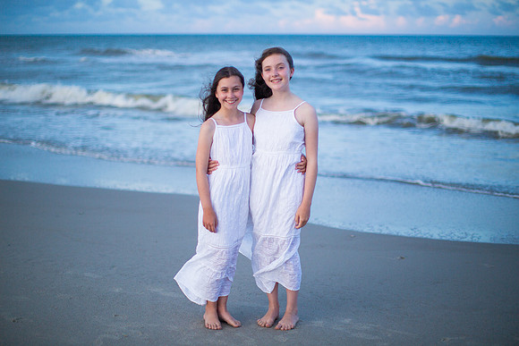 Family Beach Portrait Photography on Pleasure Island, NC:  Carolina Beach, Kure Beach, Fort Fisher