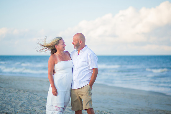 Family Beach Portrait Photography on Pleasure Island, NC:  Carolina Beach, Kure Beach, Fort Fisher